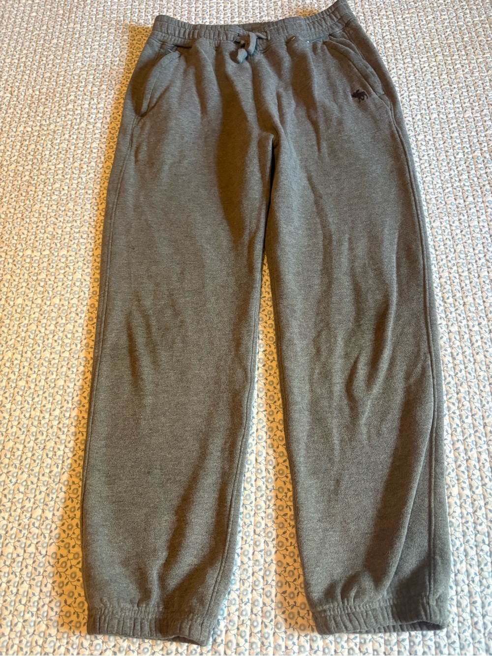 Abercrombie Kids Essentials Gray Sweatpants 11/12